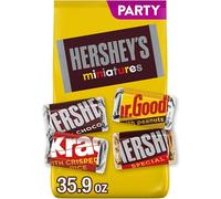 HERSHEY'S Miniatures Chocolate Candy Assortment, Party Bag 1.01kg