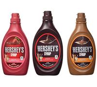 Hershey's Syrup Variety Pack Bundle of 3 Flavors- Chocolate, Caramel and Strawberry by Hershey's