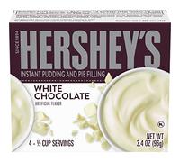 Hershey's White Chocolate Instant Pudding and Pie Filling, 3.4 oz Box