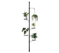 Hershii 5-Tier Telescopic Adjustable Height Metal Plant Stand Indoor