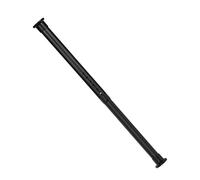 Hershii Black Shower Curtain Pole 110 to 160 cm Extendable Tension Rods