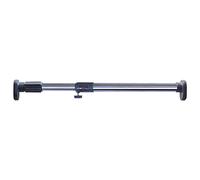 Hershii Shower Curtain Rod Tension Bar Extendable Metal Rail Non-slip Oval Head Use for Bathroom Kitchen Home, No Drilling, 22.2mm Diameter