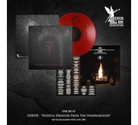 HERSIR: HATEFUL DRAUGAR FROM THE UNDERGROUND (RED/BLACK MARBLE - LP vinyl SEALED