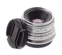 Hersmay 25mm F/1.8 Manual Focus Prime Fixed Lens for Sony E mount Cameras Like A9 A7 A7II A7R A7RII A7S A7SII A7RSIII A6500 A6300 A6000 A5100 A5000 EX-3 NEX-3N NEX-3R NEX-C3 NEX-F3K NEX-5 NEX-5N