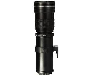 Hersmay 420-800mm F/8.3-16 High Definition Telephoto Zoom Lens for Nikon D3400 D3300 D3200 D5500 D5100 D5300 D7500 D7200 D90 D300 D750 D800 and More DSLR Cameras