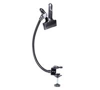 Hersmay 50 cm Aluminium Alloy Flexible Magic Arm Gooseneck Tube with Heavy Duty Clamp and Super Clamp Clamp Clamp for Photo Studio Lighting Light Stand