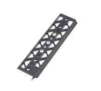 Hersmay 8-inch Dovetail Bridge Plate Quick Rlease Tripod Baseplate for Tilta Standard Camera Cage with 1/4"-20 & 3/8"-16 Mounting Screw