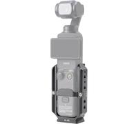 Hersmay Aluminum Alloy Protective Cage Frame for DJI Osmo Pocket 3 Vlogging Camera Accessories Expander with NATO Rail & Multiple 1/4"-20 Screw Mount & Arca Swiss Adapter Mounts