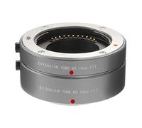 Hersmay Auto Focus MFT Macro Extension Tube Micro Four Thirds M4/3 for Panasonic G3 G5 G6 G7 GX8 GX9 GH1 GH2 GH3 GH4 GH5 GH6 Olympus EPM1 EPM2 EPL1 EPL2 EM1 EM5 E-M10II E-M10III E-M10IV PEN-F (Silver)