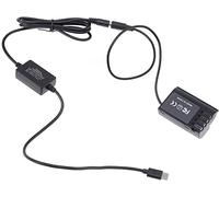 Hersmay Decoded DMW-BLK22 DCC17 Dummy Battery Power Bank USB Type-C USB-C PD Adapter Kit DMW-DCC17 AC Power Adapter for Panasonic Lumix S5 S5K S5GK GH5II GH6 G9 DSLR Camera