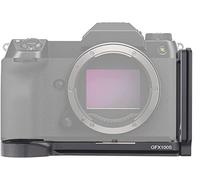 Hersmay L Bracket Plate for Fujifilm GFX100S / GFX50S II,Vertical Shoot Quick Release Plate L-Shape Bracket Holder Hand Grip for Fujifilm Fuji GFX100S GFX50SII Camera Body for Arca-Swiss Standard