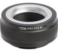 Hersmay M42-EOSR Lens Mount Adapter Ring for M42 Screw Lens to EOS R Mount for Canon EOS R RP R5 R6 RF Mirrorless Camera