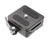 Hersmay P50 Clamp QR Quick Release Plate Adapter Universal Fit Arca-Swiss Standard for Tripod Ballhead Ball Head