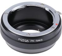 Hersmay PK-M4/3 Lens Adapter Ring for Pentax K Lens to Micro Four Third MFT M4/3 Mount Camera for Panasonic G3 G10 GF1 GF2 GF3 GH2 GH4 GH5S for Olympus E-P3 E-PL1 E-PL2 Pen E-M5 Mark II E-M10