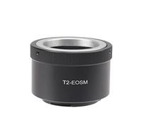 Hersmay T2 T Mount Lens to EF-M Mount Camera Adapter Ring for Canon EOS M1 M2 M3 M5 M6 M10 M50 M100 M200, M50 Mark II, M6 Mark II Mirrorless Camera Body