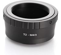 Hersmay T2 T Mount Lens to M4/3 MFT Mount Camera Lens Adapter for Lumix Micro Four Thirds (MFT, M4/3) Mount Mirrorless Camera Body EP5 E-PL7 GH4 GH5 GF6