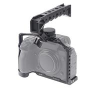 Hersmay X-H2 Cage With Top Handle - Aluminum Photography Cage for Fujifilm X-H2/X-H2S Camera - Vertical Recording Accessories