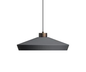 Herstal Edge pendant lamp large Graphite-bronze