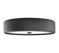 Herstal - Grain Flush Ceiling Light, Matte Black - Matte Black