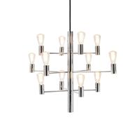 Herstal Manola 12 chandelier chrome