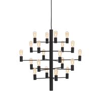 Herstal - Manola 20 Chandelier Dimmable LED, Black - Black