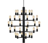 Herstal - Manola 30 Chandelier Dimmable LED, Black - Black