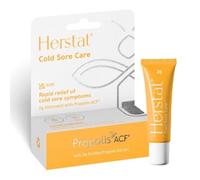Herstat Cold Sore Cream | Effective Coldsore Treatment Provides Rapid Relief and Aids Healing with 3% Propolis | Use at Any Stage