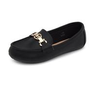 Herstyle Loafers for Women | Slip-On Business Casual Shoes | Penny Loafers & Lightweight Moccasins | Comfortable Walking Flats for Travel & Daily Wear | 2025 Trend, 2024black, 6 UK