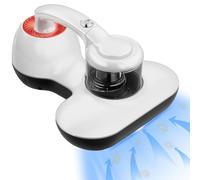 Hersven Mattress Vacuum Cleaner, UV Bed Vacuum Cleaner 12KPa Handheld Vacuum Upgraded Effectively Clean Up Bed, Pillows, Cloth Sofas, Carpets and Ther Fabric Surfaces