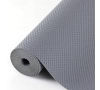 Hersvin Kitchen Drawer Liners, 44.5x500cm Gray Non-Adhesive Cupboard Liner