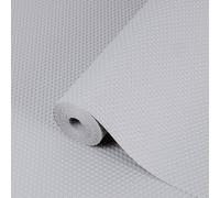 Hersvin Shelf Liners, 20in x 20ft Kitchen Drawer Mats, Non-Adhesive EVA Cupboard Protector, Cabinet Lining (Light Gray/Dot)