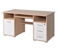 Herta Executive Home Office Desk (Sonoma Oak)