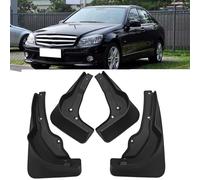 HERTC Car Mud Guards for Mercedes-Benz C-Class Sport W204 2008-2014, Car Mudflaps Auto Mud Flaps Splash Guards Splashproof Anti Collision Protective Mud Flaps