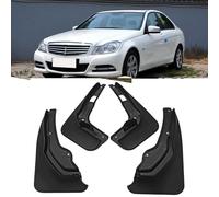 HERTC Car Mud Guards for Mercedes-Benz C-Class W204 2011-2014, Car Mudflaps Auto Mud Flaps Splash Guards Splashproof Anti Collision Protective Mud Flaps