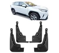 HERTC Car Mud Guards for Toyota RAV4 2019-2024 2WD with pedals, Car Mudflaps Auto Mud Flaps Splash Guards Splashproof Anti Collision Protective Mud Flaps
