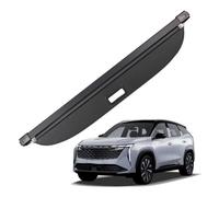 HERTC Car Retractable Cargo Cover for Geely Boyue L/Starray, Luggage Shade Shield Security Privacy Durable Boot Load Cover Rear Tray,Leather material