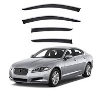 HERTC Wind Deflectors for JAGUAR XF MK1-X250 2008-2015, Side Wind Deflectors Keep Your Car Ventilated Rain Wind Smoke Deflector Car Accessories