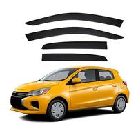 HERTC Wind Deflectors for Mitsubishi Mirage MK6-A00-LA-A10 2012-2025, Side Wind Deflectors Keep Your Car Ventilated Rain Wind Smoke Deflector Car Accessories