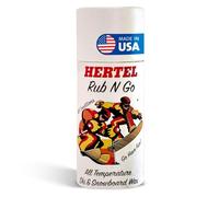 Hertel Ski Wax Rub N Go All Temperature Ski & Snowboard Wax - Easy Apply, Long Lasting, All Weather Conditions (70g)