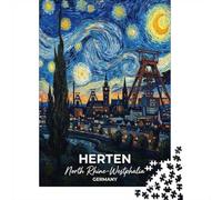 Herten, North Rhine-Westphalia, Germany Jigsaw Puzzle, 1000 Piece