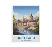 Hertford Hertfordshire，Paper Jigsaw Puzzle 1000 Pieces Adult Toys Decompression Game（50x70cm）-GW16