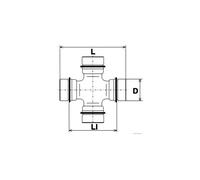 HERTH+BUSS JAKOPARTS Transmission Drive Shaft Joint For Isuzu D-Max I III