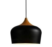 Hertl Decoration Creative Chandelier Adjustable Pendant Light Macaron Minimalist Pendant Lamp Modern Lampshade Personalized Aluminum Hanging Light E27 Base for Restaurant Bar Bedroom Bedside(Color:Bla