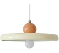 Hertl E27 Pedestal Chandelier, Creative Round Wrought Iron Pendant Lamp, Embedded Ceiling Hanging Light, Ceiling Lighting Fixtures, Dining Room Balcony Decoration Pendant Light (Size : 30cm)