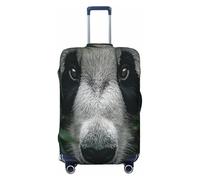 HERTqwop The Confusion of Giant Pandas Luggage Cover Suitcase Protector Anti-Scratch Luggage Cover Fits 18-32Inch Luggage