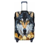 HERTqwop Tribal Totem Luggage Cover Suitcase Protector Anti-Scratch Luggage Cover Fits 18-32Inch Luggage