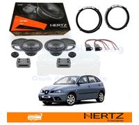 Hertz CK165 2-Way Speakers Front SEAT IBIZA 6L from 2002 to 2009