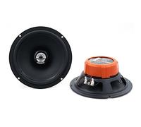 HERTZ DCX 165.3 Coaxial Car Speakers, 2-Way Audio System with Integrated Crossover Module, 120 W Peak Power, Waterproof, Neodymium Tweeter, 6.5 Inch, Black
