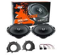 Hertz Dcx 170.3 Set Coffers Speakers Front Volkswagen Fox 2005>2011