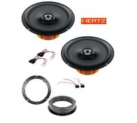 HERTZ Dieci 2 Way 16.5cm 6.5" 60w RMS Car Coaxial Speaker Kit Pair For Audi A2